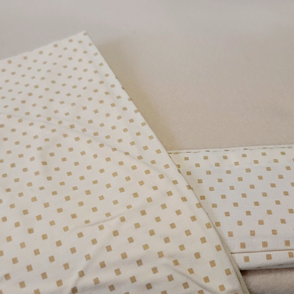 Fleece sheet set size twin 3 pieces taupe color